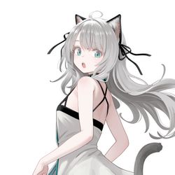 This is a pixiv picture whose title is 見返りミントちゃん.
