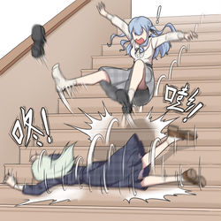 This is a pixiv picture whose title is 祥，闪开.