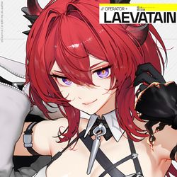 This is a pixiv picture whose title is Laevatain.