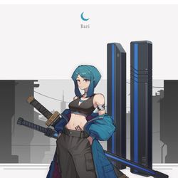 This is a pixiv picture whose title is バリ Bari.