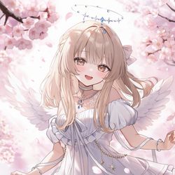 This is a pixiv picture whose title is Commission🌸🎼.