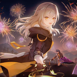 This is a pixiv picture whose title is 新年快乐.