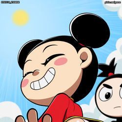 This is a pixiv picture whose title is Pucca's Kitty.
