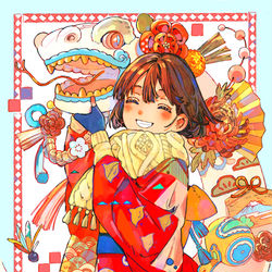 This is a pixiv picture whose title is ハレの日.