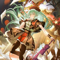 This is a pixiv picture whose title is 若葉睦.