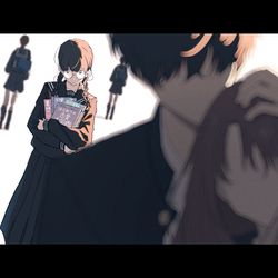 This is a pixiv picture whose title is 初恋の行方.