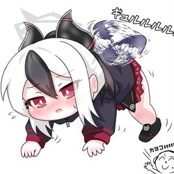 This is a pixiv picture whose title is 嬉しくて飛んでいっちゃうカヨコ.