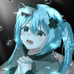 This is a pixiv picture whose title is 私の声は、届かない.