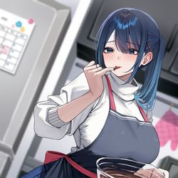 This is a pixiv picture whose title is …ちょっと甘すぎるかな….