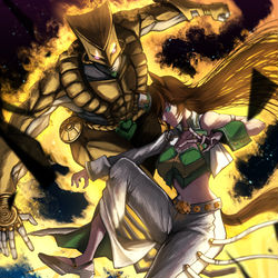 This is a pixiv picture whose title is 世界.