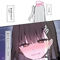 This is a pixiv picture whose title is 😢.
