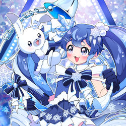This is a pixiv picture whose title is SNOW MIKU 2025.