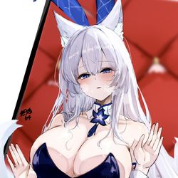 This is a pixiv picture whose title is バニー信濃さん.