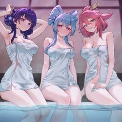This is a pixiv picture whose title is 風呂.