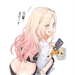 This is a pixiv picture whose title is 一番星.
