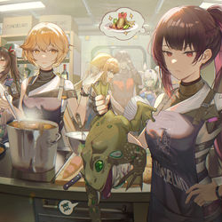 This is a pixiv picture whose title is エルモ号キッチン.