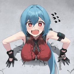 This is a pixiv picture whose title is 脱出失敗.
