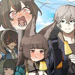 This is a pixiv picture whose title is 주연 버리고 미야비랑 동행 초대 하는날.