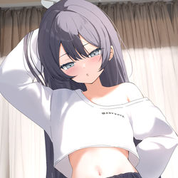 This is a pixiv picture whose title is 寝起キサキ.