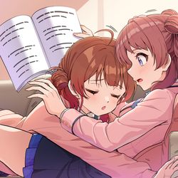 This is a pixiv picture whose title is 姉妹.