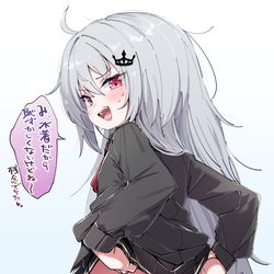 This is a pixiv picture whose title is 水着だから恥ずかしくないもん.