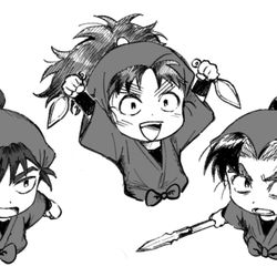 This is a pixiv picture whose title is 忍たまlog.