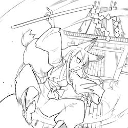 This is a pixiv picture whose title is きつねみこ.