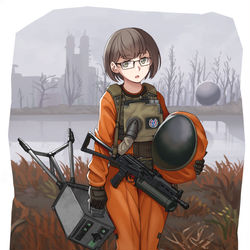 This is a pixiv picture whose title is STALKER 2 - Ecologists.