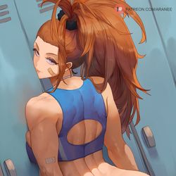 This is a pixiv picture whose title is Mizuki - One-Punch Man.