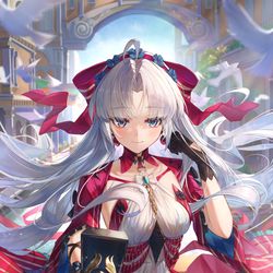 This is a pixiv picture whose title is Carlotta.