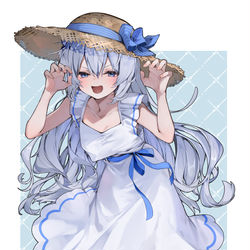 This is a pixiv picture whose title is 【skeb】麦ちゃん.