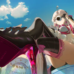 This is a pixiv picture whose title is 玉.