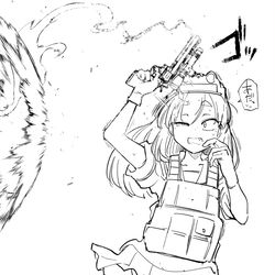 This is a pixiv picture whose title is 魔改造.