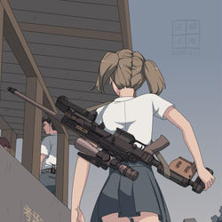 This is a pixiv picture whose title is 期末考试.