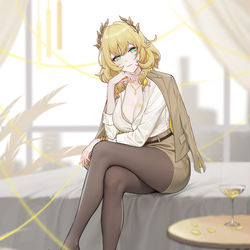 This is a pixiv picture whose title is 阿格莱雅OL.