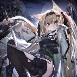 This is a pixiv picture whose title is 终末地同人小说封面稿.