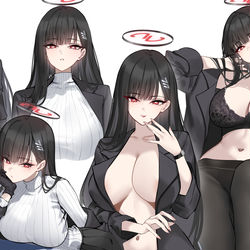 This is a pixiv picture whose title is 🔥.