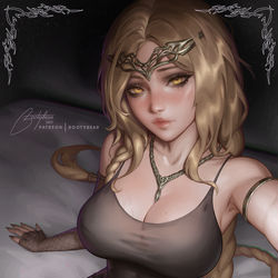 This is a pixiv picture whose title is Marika.