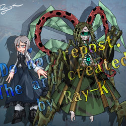 This is a pixiv picture whose title is リク絵.