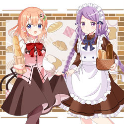 This is a pixiv picture whose title is パン屋の看板娘☆.