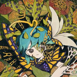 This is a pixiv picture whose title is アゲハの夢.