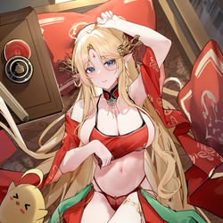 This is a pixiv picture whose title is 無題.