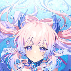 This is a pixiv picture whose title is 39日目 / 珊瑚宮心海.
