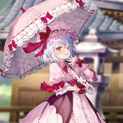 This is a pixiv picture whose title is レミリア・スカーレット.