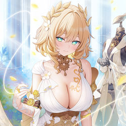 This is a pixiv picture whose title is アグライア.
