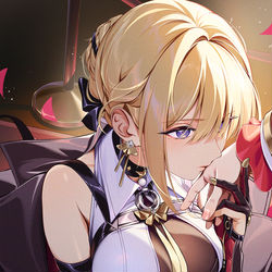 This is a pixiv picture whose title is イヴリン.