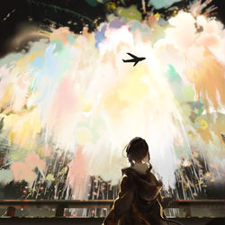 This is a pixiv picture whose title is Wish.
