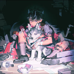 This is a pixiv picture whose title is 莱欧斯利.