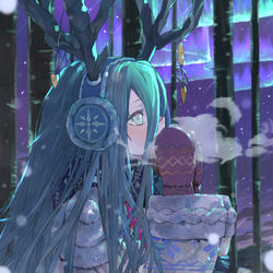 This is a pixiv picture whose title is 寒いのは嫌いだぁよ.