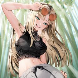 This is a pixiv picture whose title is ニコたん.